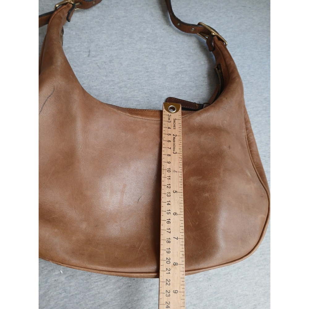 Coach Purse Ergo Leather Hobo Shoulder Bag Designer 9591 Y2k Brown - Picture 12 of 16